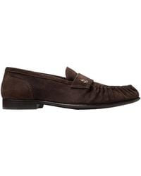 Jimmy Choo - Ellis Suede Loafers - Lyst