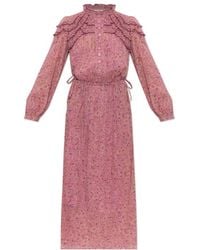 Isabel Marant - Isabel Marant Étoile Charissa Ruffled Midi Dress - Lyst
