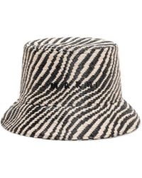 Marni - Logo Embroidered Bucket Hat - Lyst