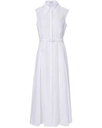Gabriela Hearst - Collared Sleeveless Dress - Lyst