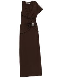 Christopher Esber - Crystal-Pendant Twisted Maxi Dress - Lyst