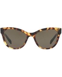 Prada - Logo Sunglasses - Lyst