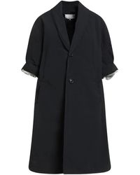 Maison Margiela - Mid-Length Wrap Coat - Lyst