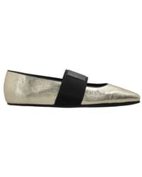 Givenchy - Square-Toed Flat Ballet Shoes - Lyst