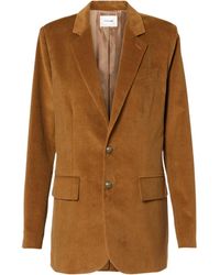 FRAME - Single-Breasted Blazer - Lyst