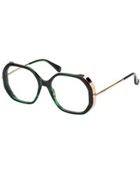 Max Mara - Geometric Frame Glasses - Lyst