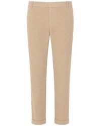 Dondup - Cuffed-Hem Casual Trousers - Lyst