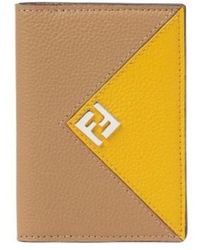 Fendi - Lui Bi-Fold Card Holder - Lyst