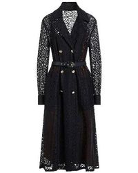 Max Mara - Color-Blocked Long-Sleeve Shirt Dress - Lyst