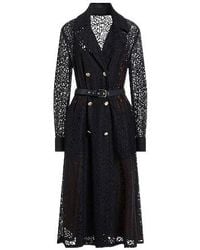 Max Mara - Color-Blocked Long-Sleeve Shirt Dress - Lyst