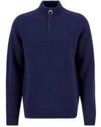 Barbour - Long-Sleeved Half-Zip Sweater - Lyst