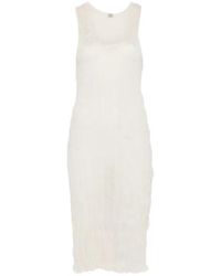 TOTEME - Crinkled Midi Dress - Lyst
