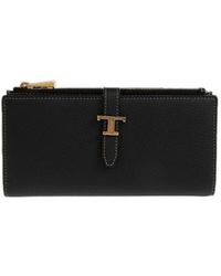 Tod's - T Bar Continental Wallet - Lyst