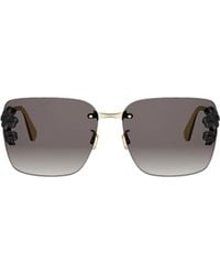Dior - Rimless Sunglasses - Lyst