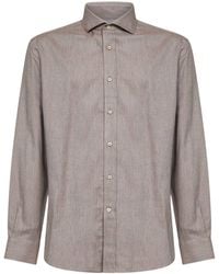 Brunello Cucinelli - Long-Sleeve Cardigan - Lyst