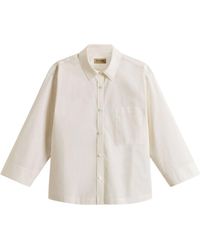 Woolrich - Long-Sleeved Poplin Shirt - Lyst