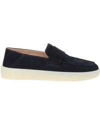 BOSS - Boss Tonal Stitched Slip-On Boat Shoes - Lyst