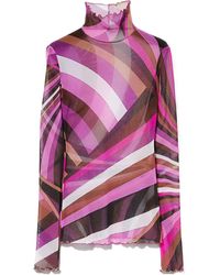 PUCCI - Long-Sleeved Top - Lyst