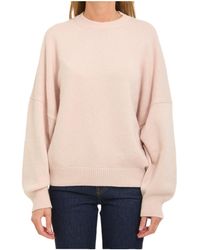 KHAITE - Margaux Oversized Crew-Neck Jumper - Lyst
