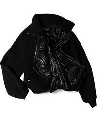 Moose Knuckles - Grid 3-In-1 Wool Bomber Jacket - Lyst
