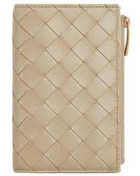 Bottega Veneta - Intrecciato Medium Bi-Fold Wallet - Lyst