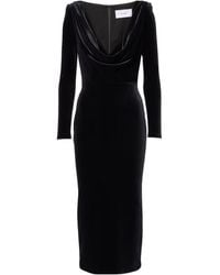 Alex Perry - Velvet Corset Dress - Lyst