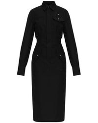 DSquared² - Back Slit Shirt Dress - Lyst