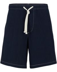 BOSS - Classic Versatile Solid Color Casual Shorts - Lyst