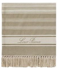 Loro Piana - Marina Logo Beach Towel - Lyst