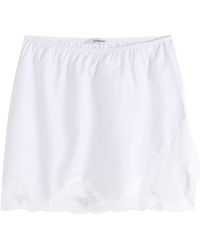 GIMAGUAS - Lace-Trimmed Skirt - Lyst