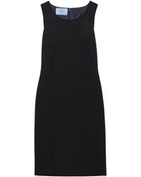 Prada - Stretch Fabric Dress - Lyst