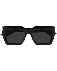 Saint Laurent - Eyewear Sl 810 Rectangular Sunglasses - Lyst