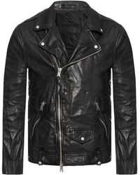 AllSaints - Classic Biker Jacket - Lyst
