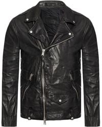 AllSaints - Classic Biker Jacket - Lyst