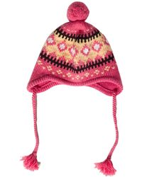 Miu Miu - Pattern-Jacquard Beanie - Lyst
