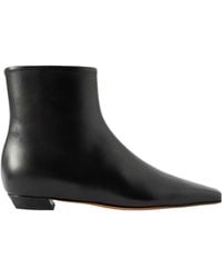 Proenza Schouler - Square-Toe Ankle Boots - Lyst