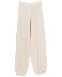 Fabiana Filippi - Wide-Leg Elasticated Cuff Trousers - Lyst
