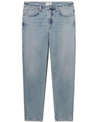Agolde - Curtis Mid-Rise Straight Leg Jeans - Lyst