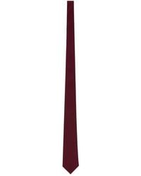 Saint Laurent - Logo Patch Tie - Lyst
