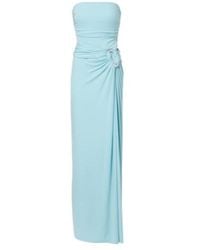 Jonathan Simkhai - Emma Gathered Bustier Gown - Lyst