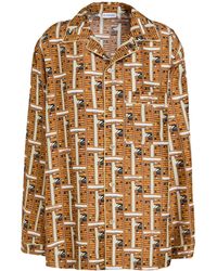 Burberry - Colorful Long-Sleeved Shirt - Lyst