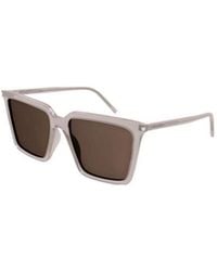 Saint Laurent - Eyewear Sl 474 Square Sunglasses - Lyst