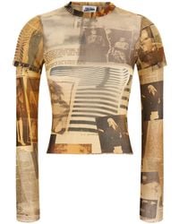 Jean Paul Gaultier - The Journal Double Baby Layered Sleeve T-Shirt - Lyst