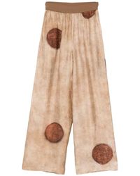Uma Wang - Pansy Dot-Print Trousers - Lyst
