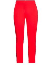 Max Mara - Fitted Stretch Cropped Trousers - Lyst