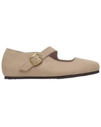 Birkenstock - Tracy Buckle-Strap Ballet Flats - Lyst