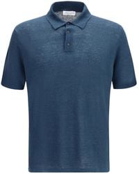 Roberto Collina - Lightweight Linen Polo Shirt - Lyst