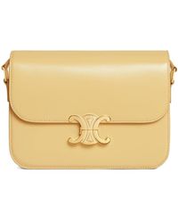 Celine - Classique Triomphe Logo Shoulder Bag - Lyst