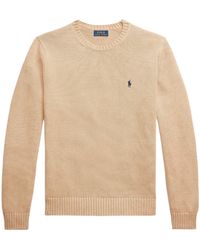 Polo Ralph Lauren - Solid Crew Neck Knit Sweater - Lyst