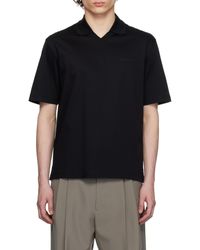 Mackage - V-Neck Short Sleeved Polo Shirt - Lyst